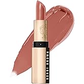 Bobbi Brown Luxe Lipstick | Bold, Skincare-Infused Lipstick for Rich Satin Finish | Chamomile Oil & Jasmine Flower Wax, 0.12 Ounce