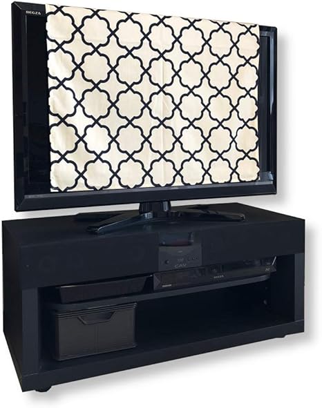 Amazon Co Jp テレビカバー モニターカバー 家電カバー 目隠し おしゃれ 北欧 マルチカバー モロッカン柄 幅73cm 32 42型用 Home Kitchen