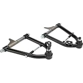 Compatible with Mustang II Tubular Lower A-Arms, Coilover, NS, 5/8 Narrow, Black