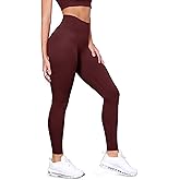ODODOS Tummy Control Compression Leggings for Women, 25" / 28" High Waist Workout Running Yoga Pants