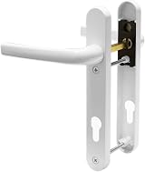 Avocet Pioneer Sprung 92mm PZ UPVC Door Handle White 215mm Pair Set view 3