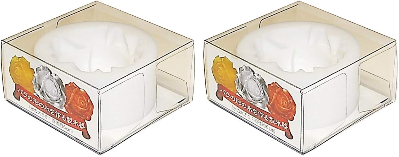 CYTREC"Ice Making Machine Making ice in The Shape of a Rose"【2 Piece Set】