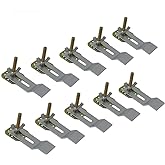 Undermount Sink Clips, Sink Brackets, Epoxy Sink Clips - 10 Pack Kit - Kitchen & Bathroom Sink Supports