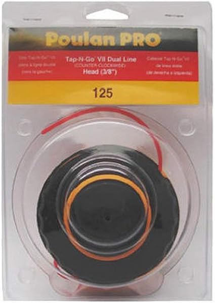 Amazon Com Poulan Weed Eater 701718 P4500 Pp125 Repl Head String Trimmer Accessories Garden Outdoor