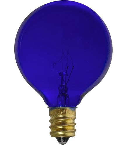 25-Pack Vintage G50 Globe Light Bulbs - 11W LED, Warm White, E12/E17 Base, 130V