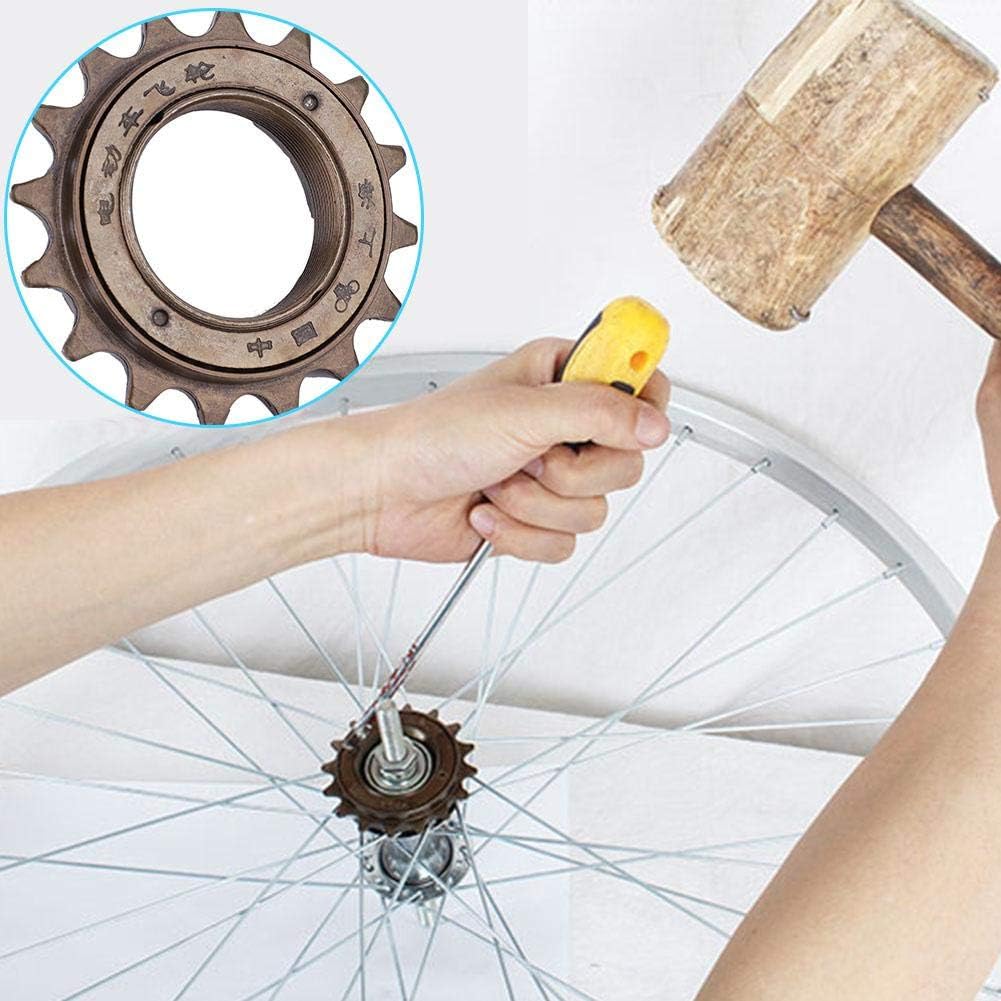 VGEBY1 Bike Single Speed Freewheel 16 Teeth Bike Freewheel Cassette