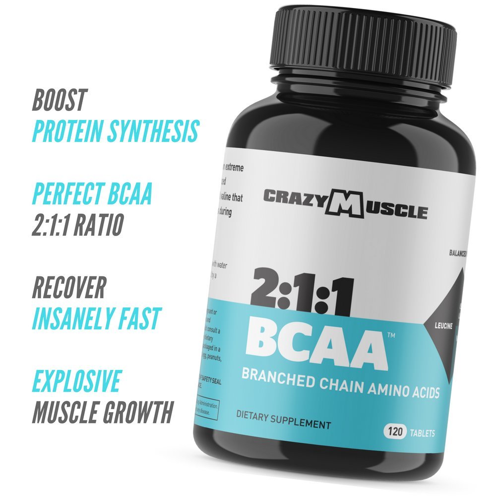 Bundle BCAA Pills (120 Count) + Testosterone Tablets (90 Count) 240