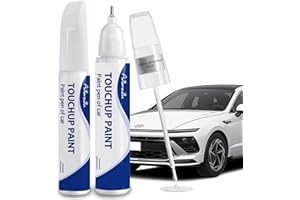 ARTBREATH Serenity White Pearl（W6H） Touch Up Paint for Hyundai-Exact Match–Chips and Nicks Car Paint Scratch Repair Kit Automotive Paint Pen for Accent/Creta/Elantra/TUCSON/SANTA