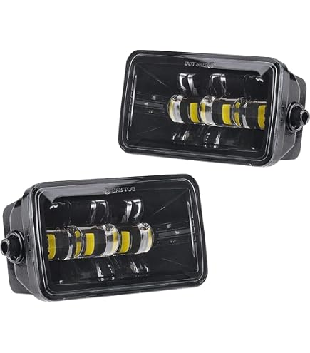 thumbnail image 2 of LED Fog Lights For 2015-2024 Chrysler 300, Bumper Driving Lamps Left & Right, Clear Lens Black Housing 2 of 6