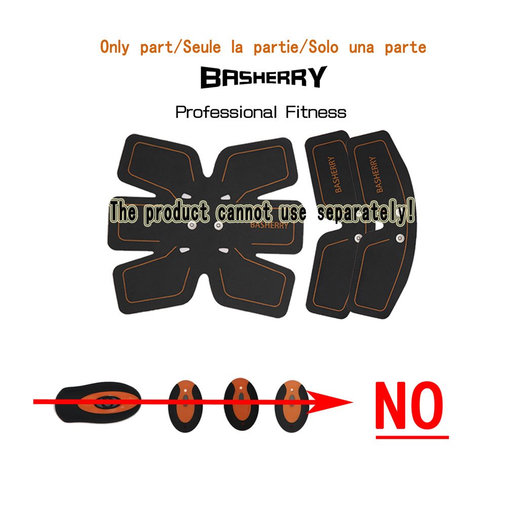BASHERRY Tónico Muscular Abdominal Body Toning Entrenamiento de Fitness Entrenamiento ABS Fit