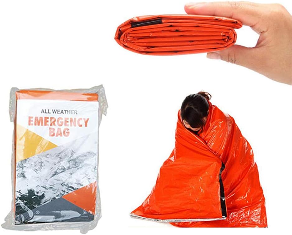 Sac De Rangement Pour Sac De Couchage - Orange - Portable, Résistant à L'eau - Pour Bivouac, Survie, Camping