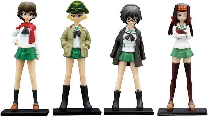 Amazon Co Jp プラッツ 1 35 ガールズ パンツァー カバさんチームフィギュアセット ホビー 通販