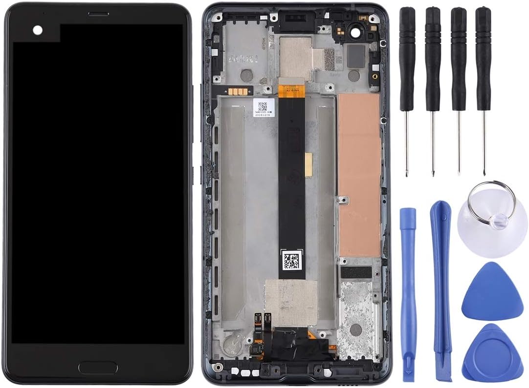Replacement Pats, LCD Screen and Digitizer Full Assembly with Frame for HTC U Ultra