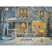 Bits and Pieces - 300 Large Piece Jigsaw Puzzle for Adults - It's a Wonderful Life I - 300 pc Snowman, Holiday, Christmas Jigsaw by Artist SAMM Timm