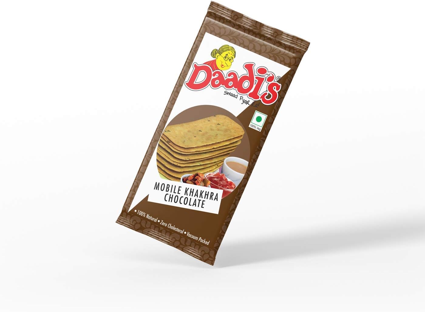 Daadi's Khakhra, Chocolate, 60g