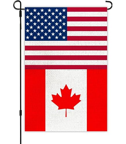 Mini-Gartenflagge 'Nationality Israel US Freundschaft' – 33x47 Cm, Doppelseitig, Wetterfest, Made In USA