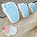 Foot Cookie Cutter for Baby Girl Boy Shower , Footprint, Party Favors Set of 3 (Foot)