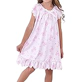 JESKIDS Girls Satin Nightgowns Silk Nightdress Pajama Clothes