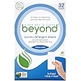 Beyond Concentrated Laundry Detergent Sheets. Zero Plastic Waste (32 Loads) (Fresh Linen)