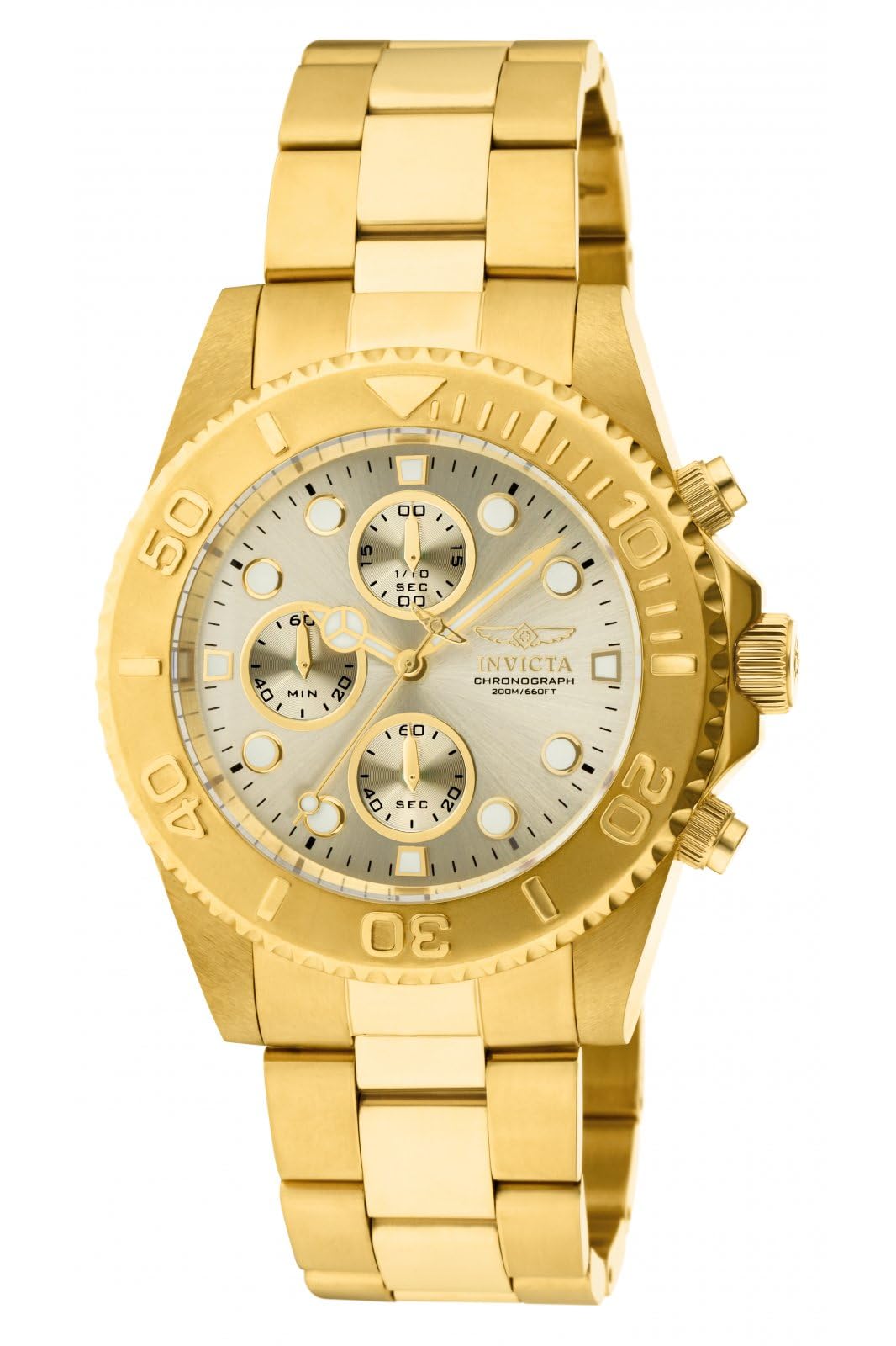 Invicta Pro Diver Stainless Steel Men's Quartz Watch - 43mm — image 1