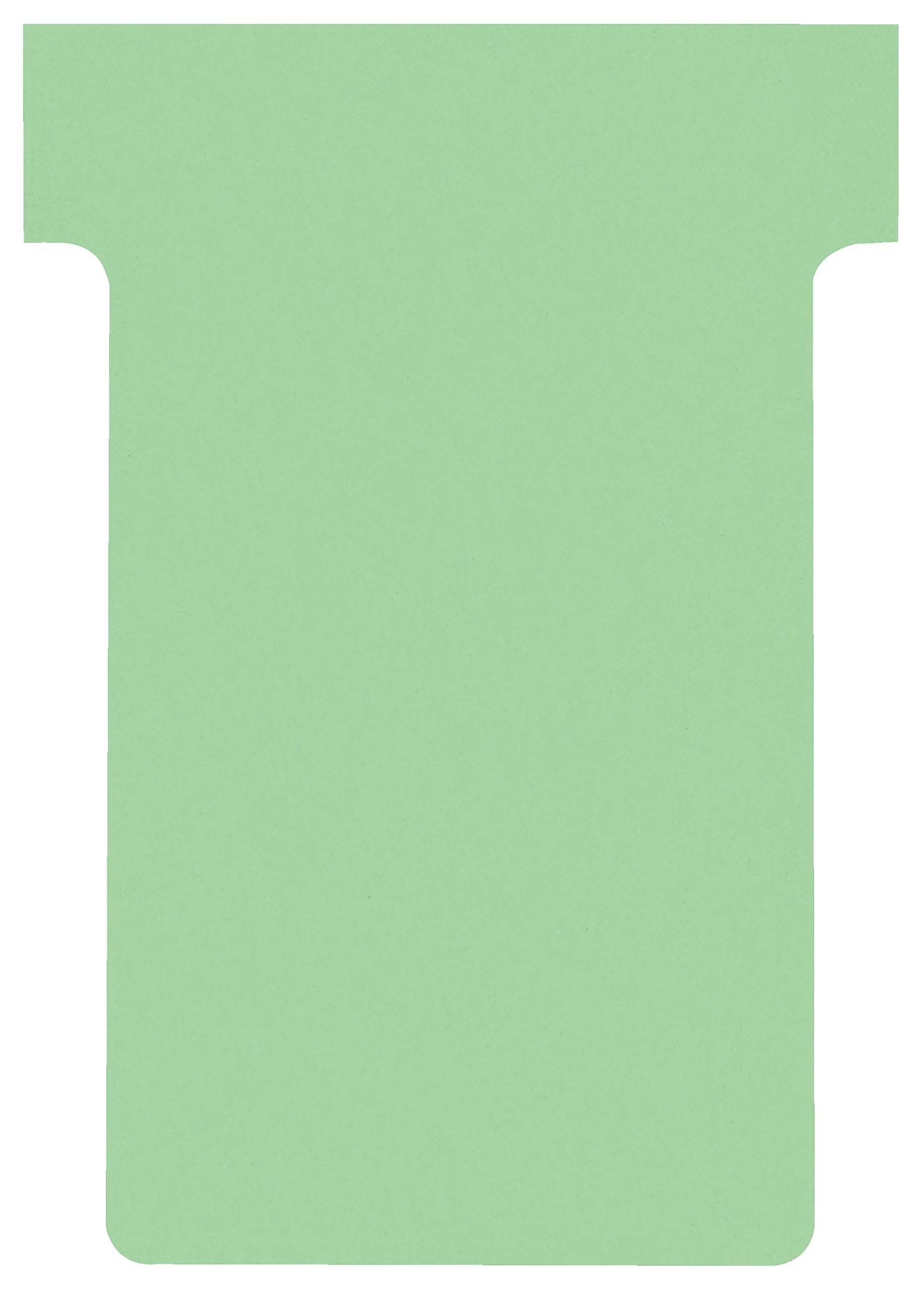 Franken TK219 T-Cards Size 2 Card Holder Module 59 mm Pack of 100 Pale Green