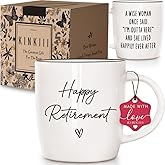 Funny Happy Retirement Coffee Mug Gifts for Women, Happy Retirement “A Wise Woman Once Said” Mugs Gift for Retired Grandma Mom Sister Teacher Nurse Coworker Boss, Thanksgiving Christmas Gifts, 13oz