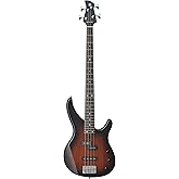 Yamaha TRBX174 Old Violin Sunburst Agathis Body, 4-String Electric Bass Guitar
