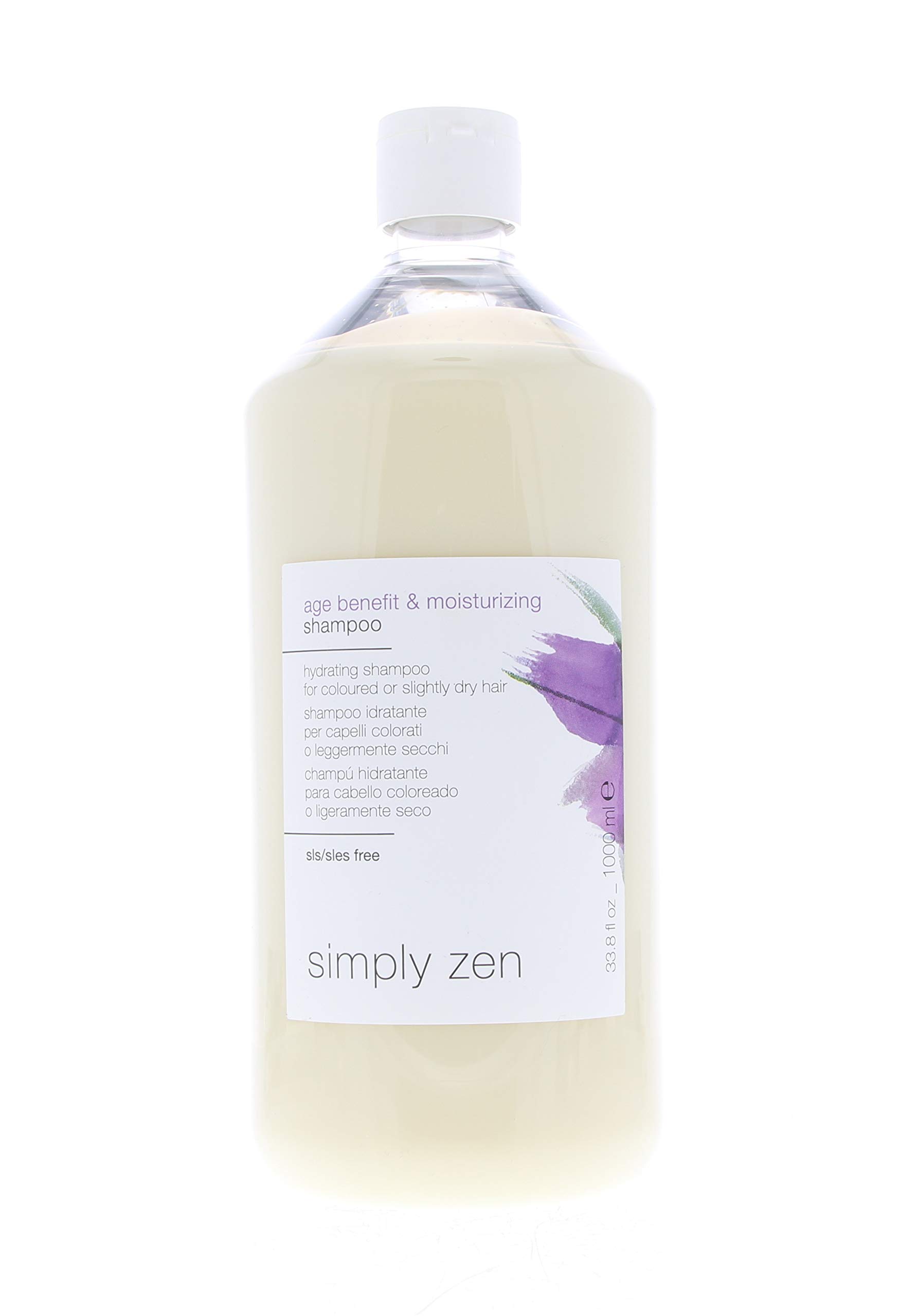 Z.One Simply Zen Age Benefit & Moisturizing Shampoo 1000 ml Coloured Dry