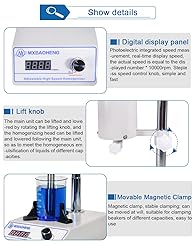 MXBAOHENG High Speed Homogenizer Lab Disperser