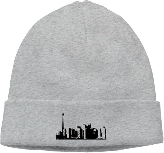Weiyifashion Cotton Canada City Toronto Skyline Unisex Watch Cap