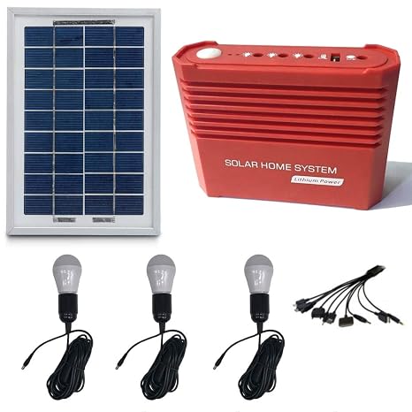 Cinagro Solar Home Lighting System Kit 5 Watts Solar