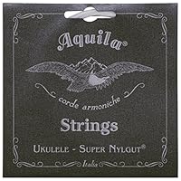 Aquila Super Nylgut AQ-107 Tenor Ukulele Strings - Low G - 1 Set of 4