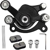 FVRITO Front Disc Brake Caliper and Pad for MBX10 MBX11 80cc MM-B80 105cc MM-B105 CT100U CC100X Trail Mini Bike 47 49cc Mini 