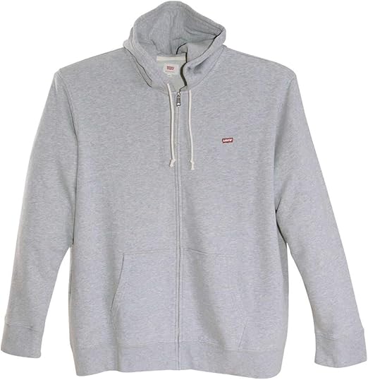 Amazon Levi S リーバイス 大きいサイズ パーカー メンズ フルジップ 裏毛 カジュアル 3l 2xl 杢グレー トレーナー パーカー 通販