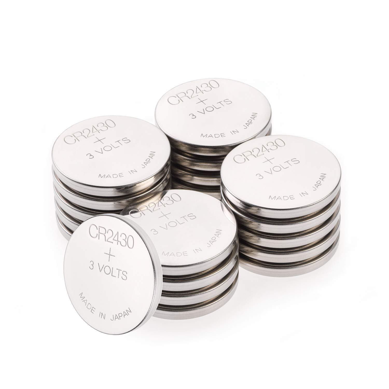 CR2430 Battery 3V Lithium Pack of 20 Batteries by GP Batteries Type CR2430 Cell Size Super Alkaline Batteries ideal for: Toys/Radio's/Garden equipment