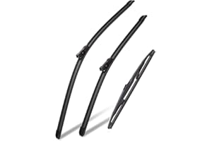 Windshield Wiper Blades for Chevy Trax 2024-2025 Replacement Front & Rear Wiper Blades, Premium All Season All Weather Automo