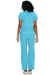 floralhue Scrubs for Women, V-Neck Scrubs Top