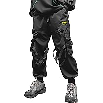 パンツ ILLIGO String Cargo Banding Pants Black ILLIGO String Cargo Banding Pants Black
