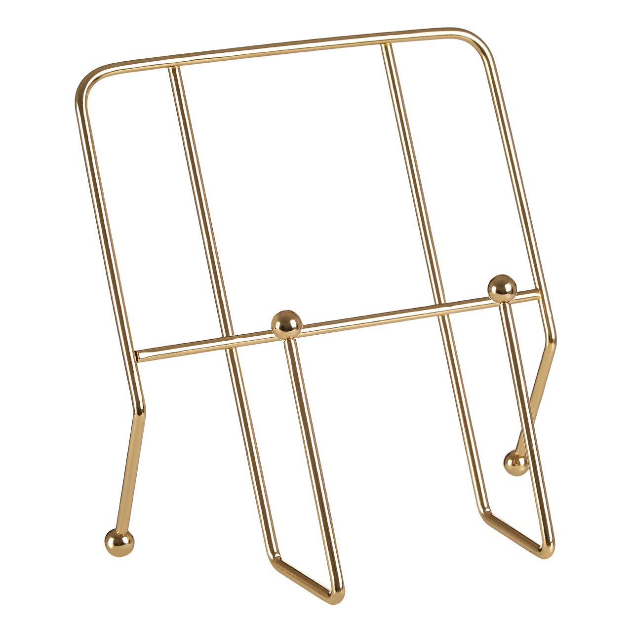 Premier Housewares 509921 Cookbook Stand, Gold Finish