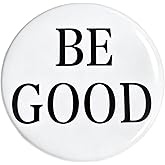 BE GOOD Pins for Women, ICE OUT Justice Freedom Large Label Brooch Inspiration White Glame Paper Clip commemoration Renee Good Clothing Accessory Gift Jewelry