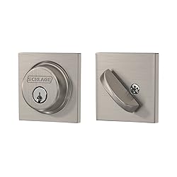 Schlage B60 N COL 619 Deadbolt with Collins Trim