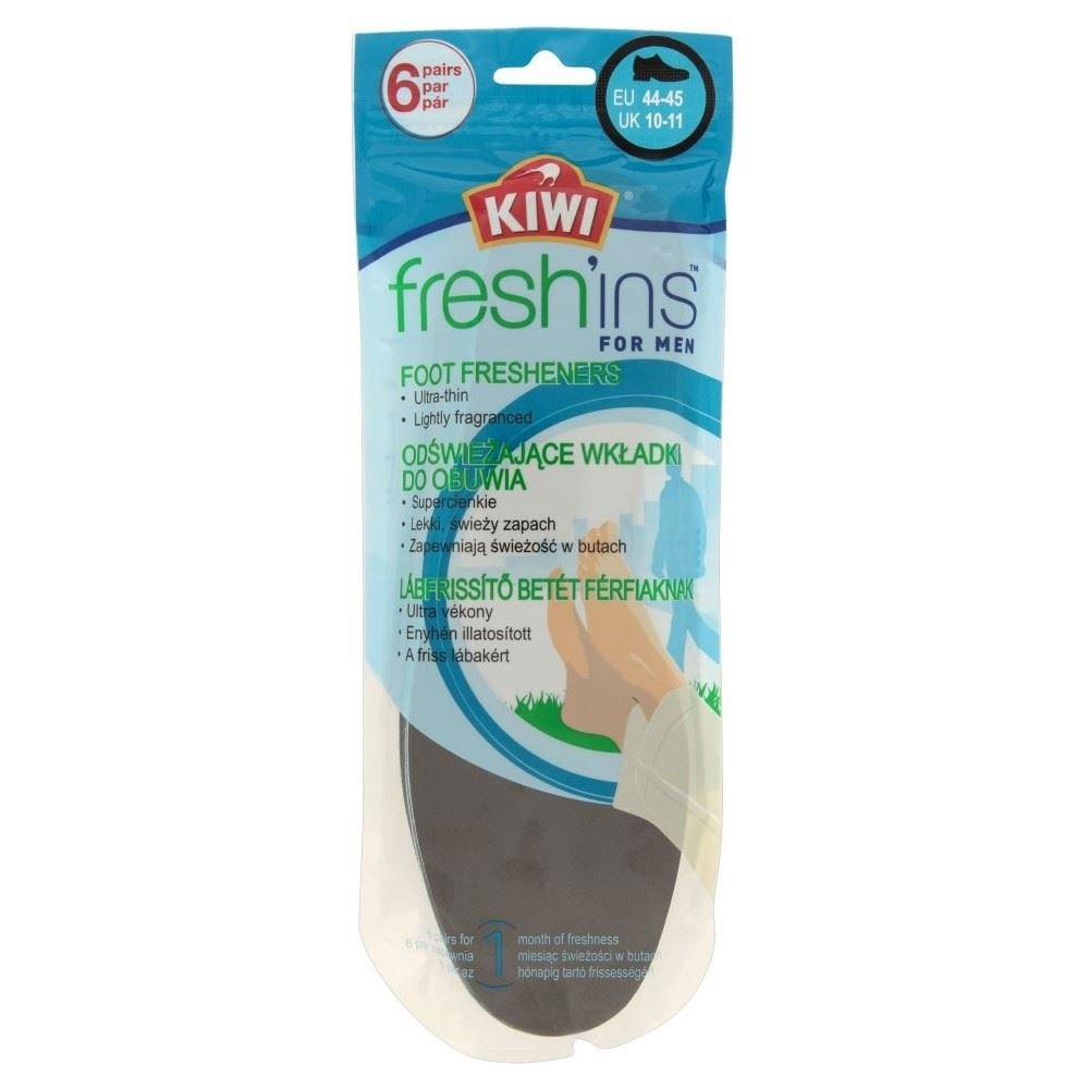 Kiwi Fresh'ins Insoles for Men Size 1011 (6) Amazon.co.uk Grocery