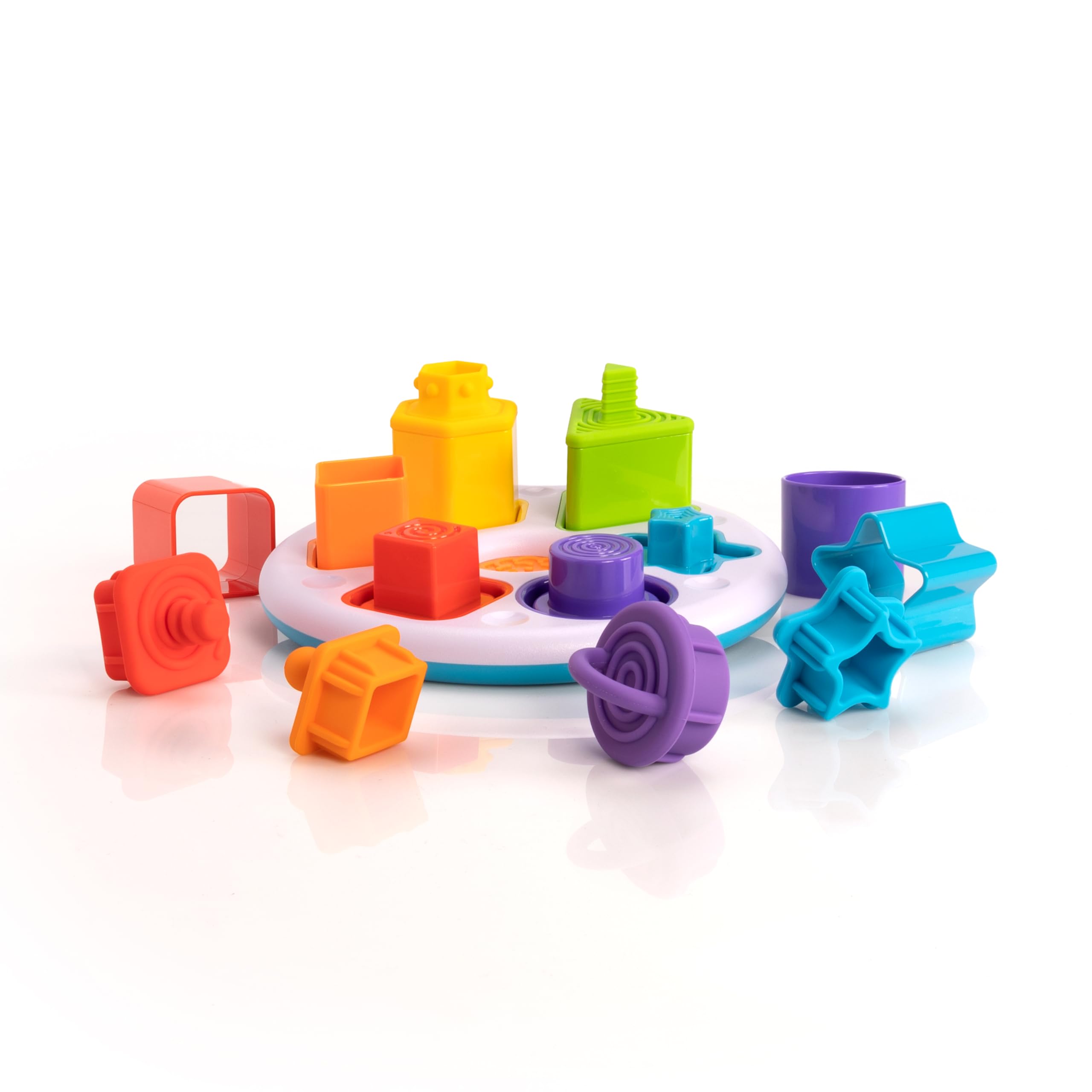 Fat Brain Toys F341ML Early Learning Game, Bright Colors, Red, Blue, Green