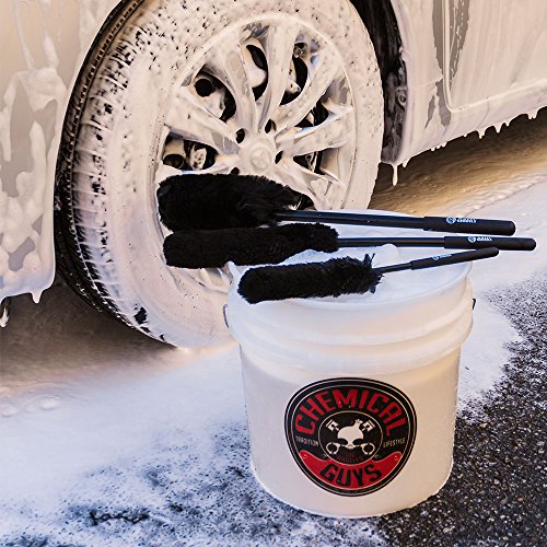 Chemical Guys ACC602 Extended Reach Wheel/Gerbils Wheel/Rim Brush (3