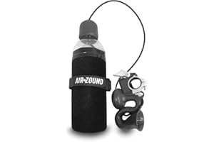 DELTA CYCLE & HOME Delta Cycle Airzound Bike Horn - Loud 115 DB Bike Horn for Adults - Rechargeable, No Batteries Needed - Adjustable Volume - Weatherproof Thermoplastic - Bicycle Horn for Road and Mountain Bikes