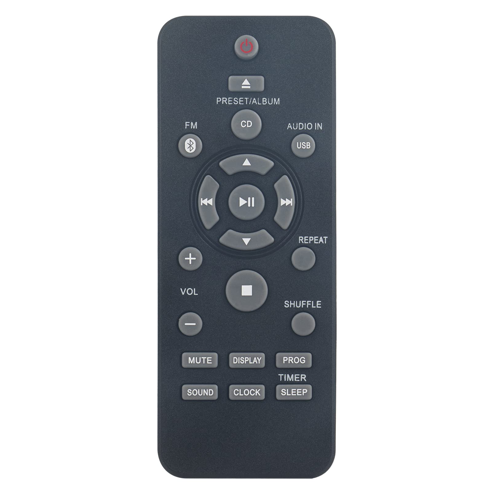 ALLIMITY 996510061505 Remote Control Replace fit for Philips Micro Music System DCM2068/12 DCM206812 DCM2068-12