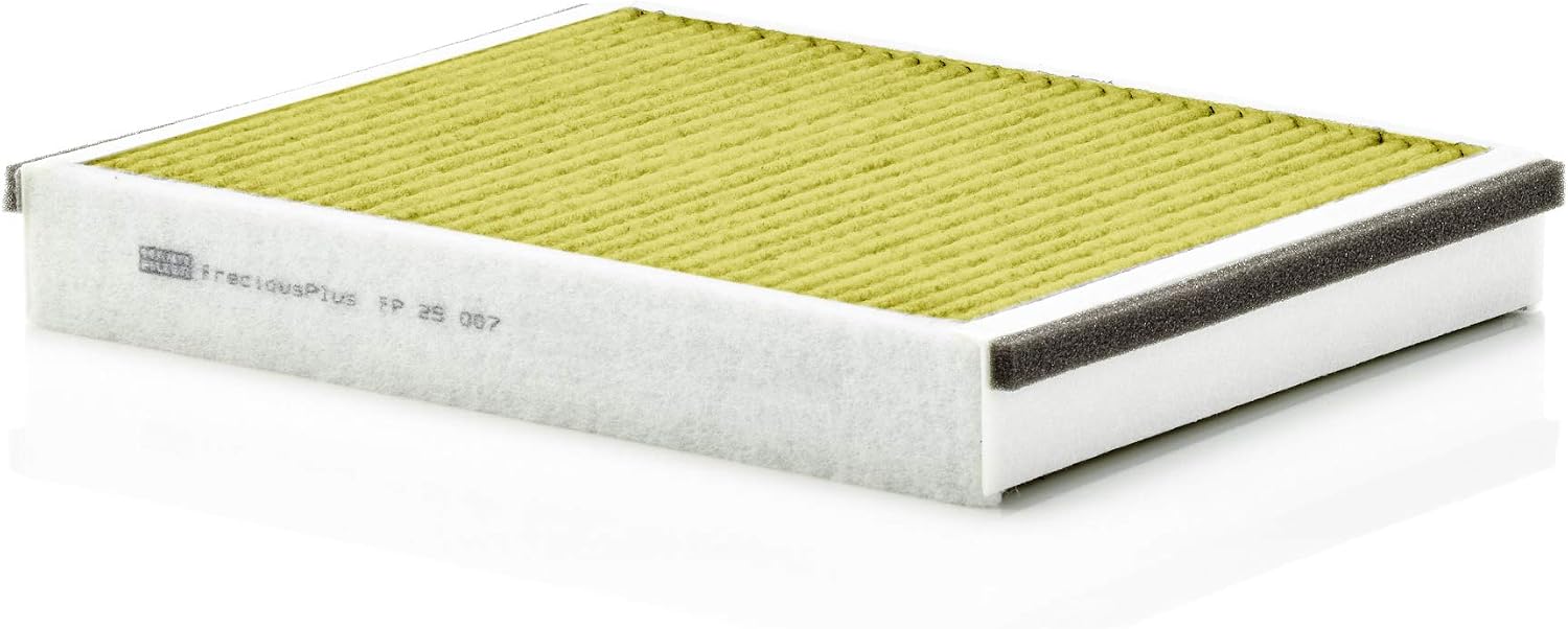 MANN-FILTER FP 25 007 Cabin Air Filter - FreciousPlus Biofunctional Pollen Filter - for Cars + Transporters