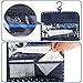 Hanging Travel Toiletry Cosmetic Bag - Sazooy Portable Makeup Bag Waterproof Travel Cosmetic Accessories Bag Bathroom Storage Bag Hanging Organizer Bag for Women Girls Men (Navy Dot)