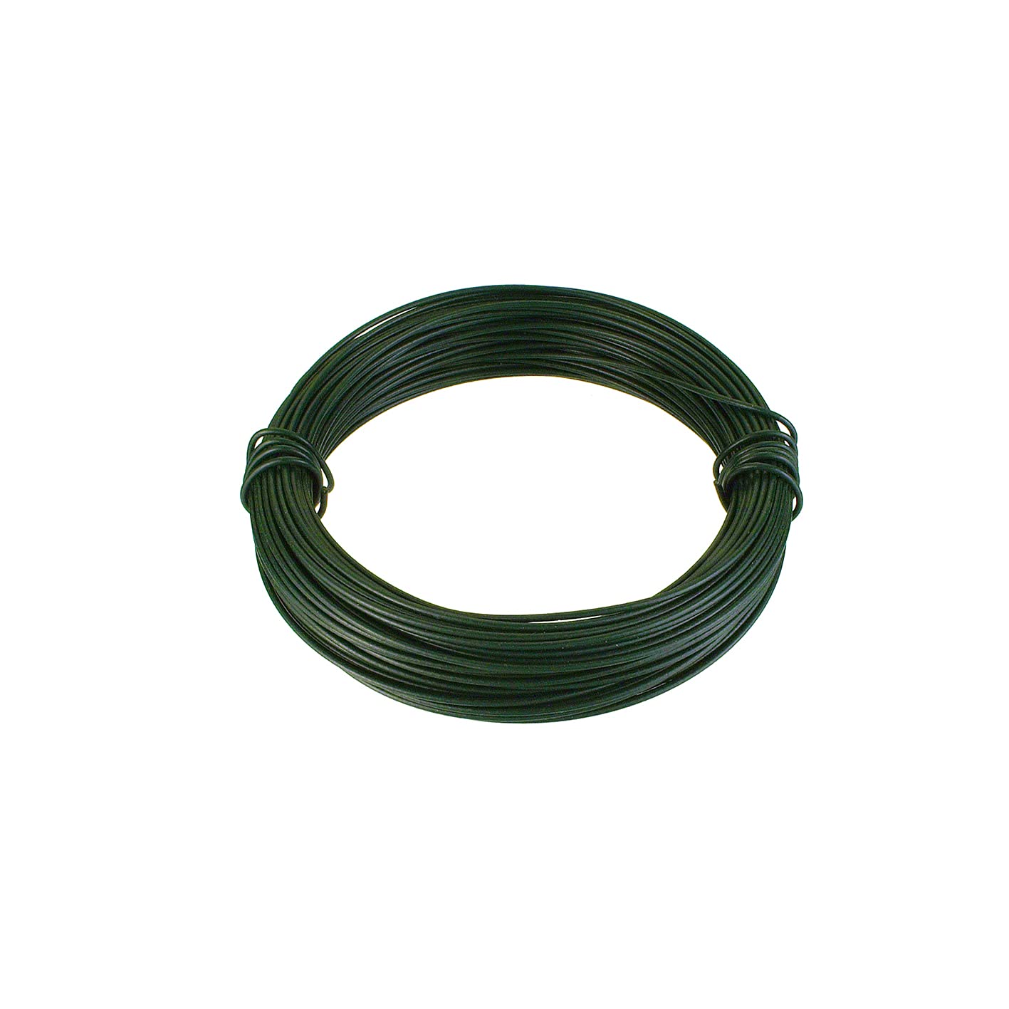 Connex FLOR78560 Binding Wire Plastic Coated, Green, 2 mm x 25 m