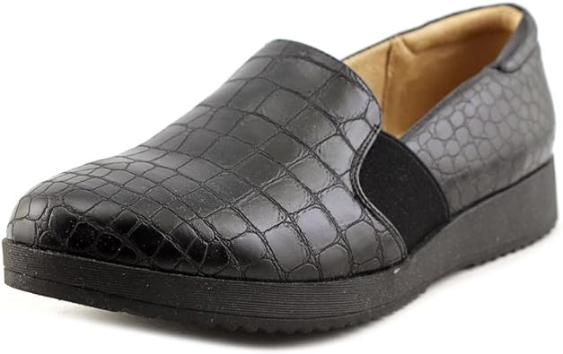 naturalizer womens black loafers